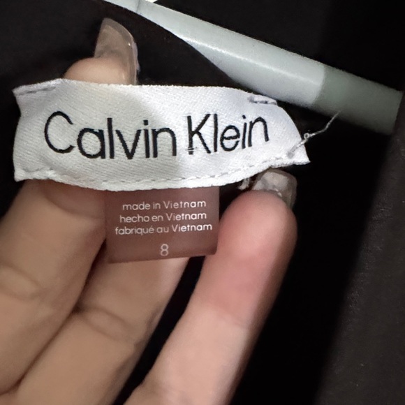 Calvin Klein Black Sleeveless Romper - Picture 2 of 9